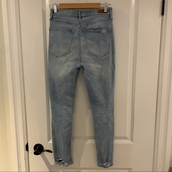 Full length high waisted garage skinny jeans. Size 07 - Picture 3 of 3